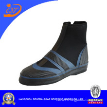 Bottes de plongée noires et bleues en néoprène (BS-06)